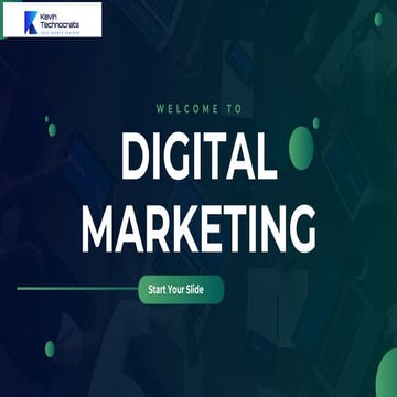 Ai Digital Marketing agency Presentation