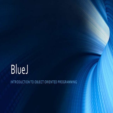 Bluej | PPT