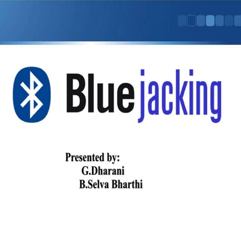 Bluejacking