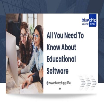 All You Need To Know About Educational Software