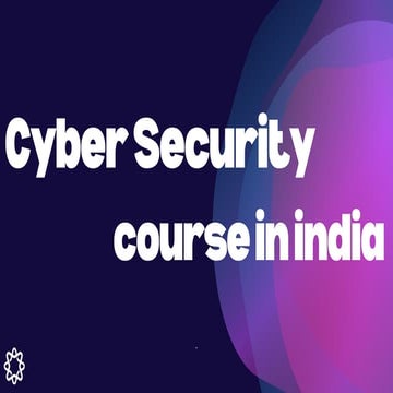 "Certified Cybersecurity Professional Course in India"