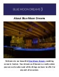 Blue Moon Dreams Wedding Venue In East Texas