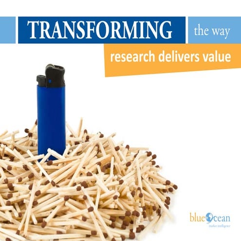 blueocean market intelligence corporate brochure