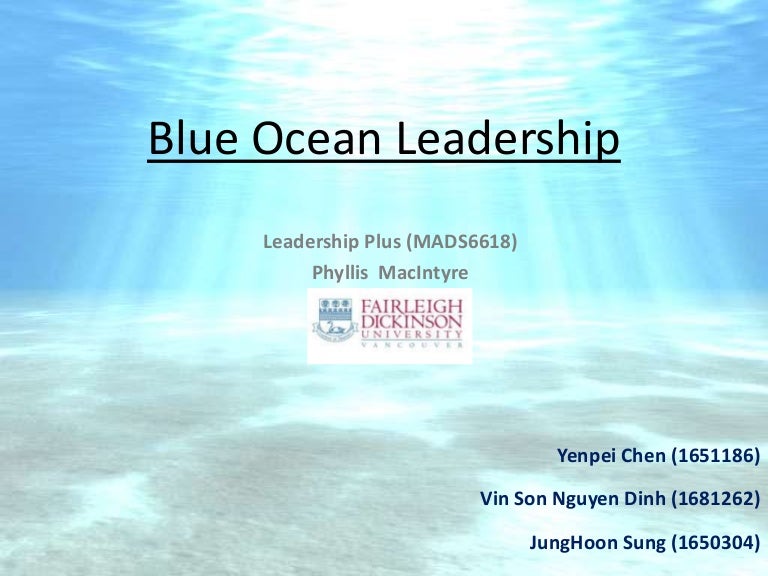 Blue Ocean Leadership