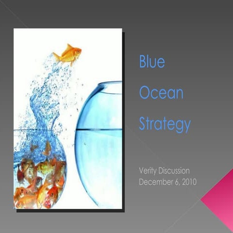 Blue Ocean Strategy - Inspiration for 2011