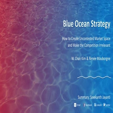 Blue Ocean Strategy