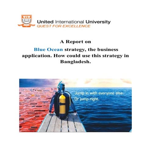 Blue ocean strategy