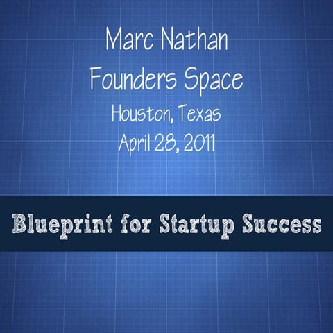 Blueprint for Startup Success