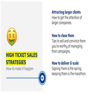 High Ticket Sales - How to Sell Large Client Retainers