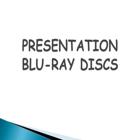 Blue ray disc ppt | PPT