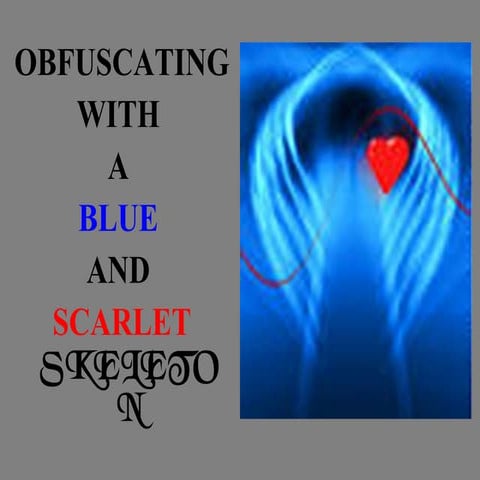 Blue & Scarlet Skeleton slide pres