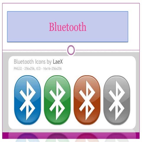 Presentacion de bluetooth | PPTX