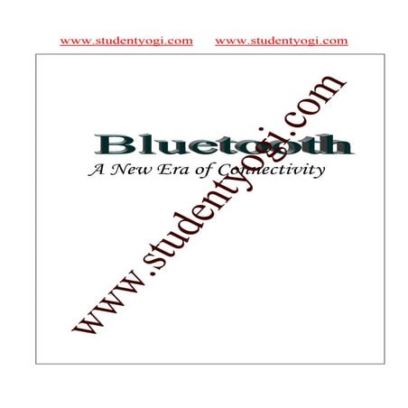 Bluetooth Paper Presentation