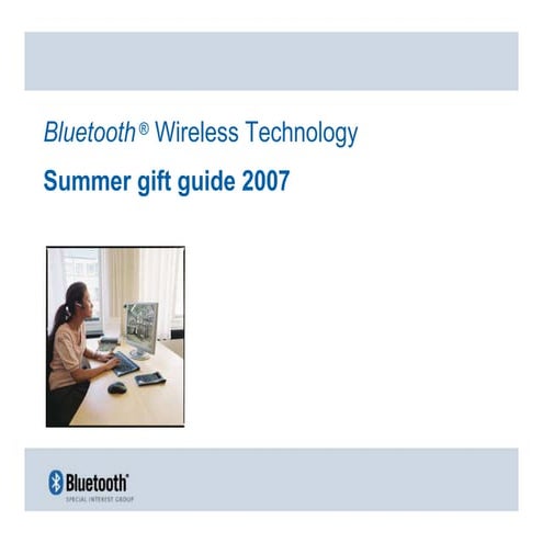 Bluetooth Summer Gift Guide