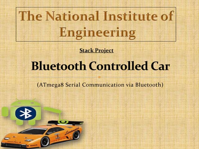 Bluetooth Controlled Robot/Car
