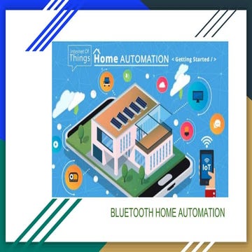 Bluetooth home automation