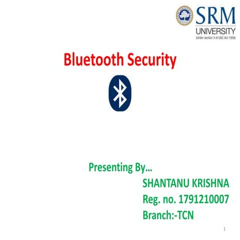 Bluetooth security