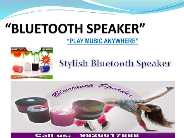 Bluetooth speaker