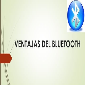 Bluetooth ventajas y desventajas