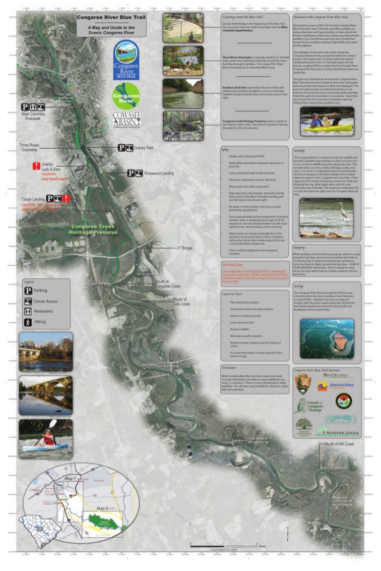 NostalgicOutdoors™- Congaree River Map