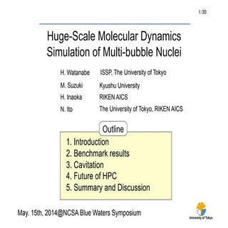 Huge-Scale Molecular Dynamics Simul...