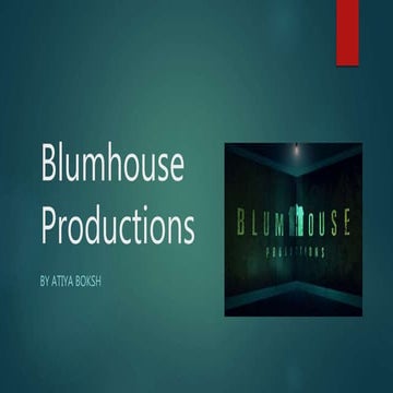 Blumhouse productions