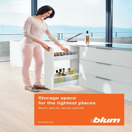 Blum Narrow Cabinets Catalog