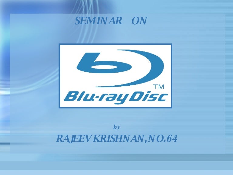 Blu Ray