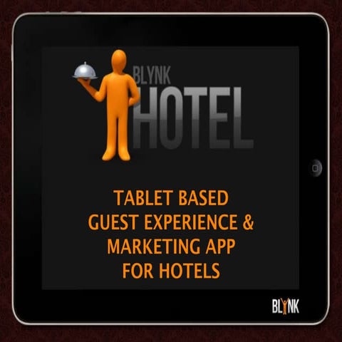 Blynk hotel app