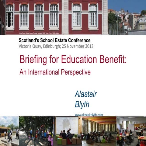 Alastair Blyth - Briefing for Education Benefit.
