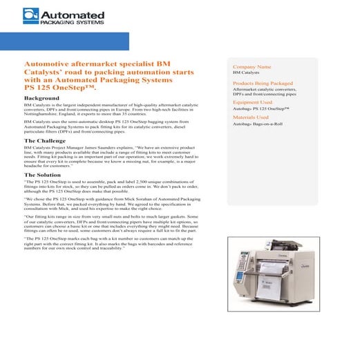 BM Catalysts-Automotive-Hardware