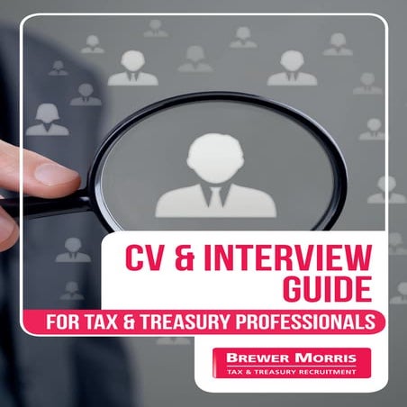 Writing your CV & preparing for interview - Information for tax professionals