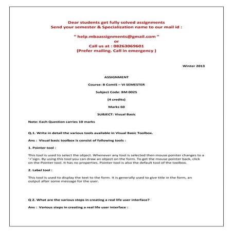 Bm0025   visual basic