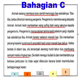 Penulisan UPSR Bahagian C