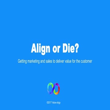Marketing and Sales Alignment: Align or Die
