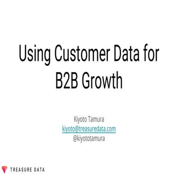 Customer Data Platform 101