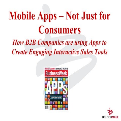 BolderImage iPad App Presentation