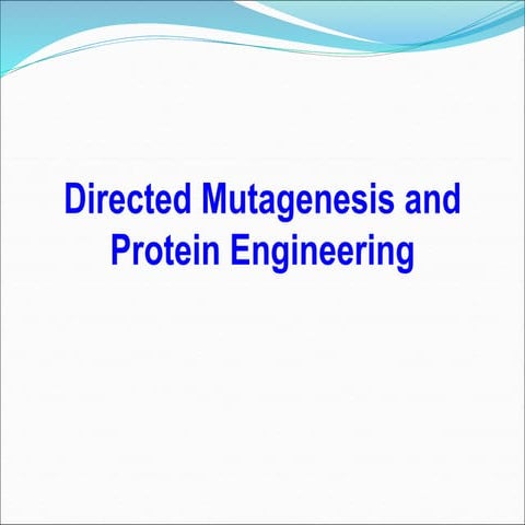BMB 422 site directed mutag.-1.ppt