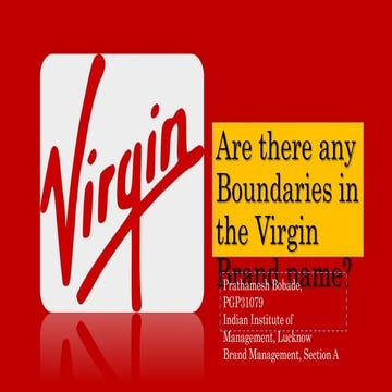 Boundaries to the virgin brand name _Brand Management_ pgp31079_prathamesh_bo...