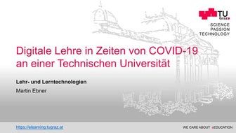 Digitale Lehre in Zeiten von COVID-19 an einer Technischen Universität