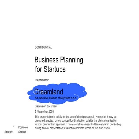 Bmc Guide On Business Planning