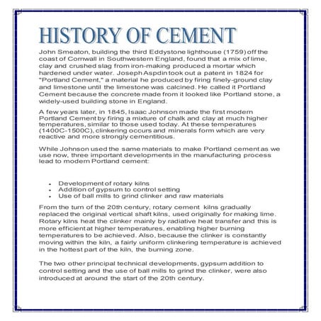 Bm cement ppt