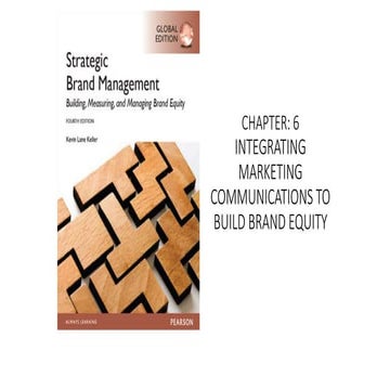 INTEGRATING MARKETING COMMUNICATIONS TO BUILD BRAND EQUITY