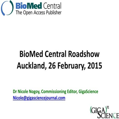 Nicole Nogoy at the Auckland BMC RoadShow