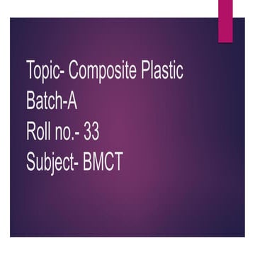 Acrylic Plastic (PMMA)