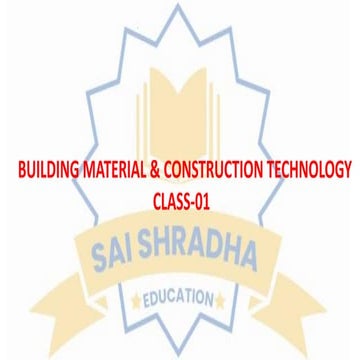 BUILDING MATERIALS IN CIVIL ENGINEERING PDF NOTES visual data 8