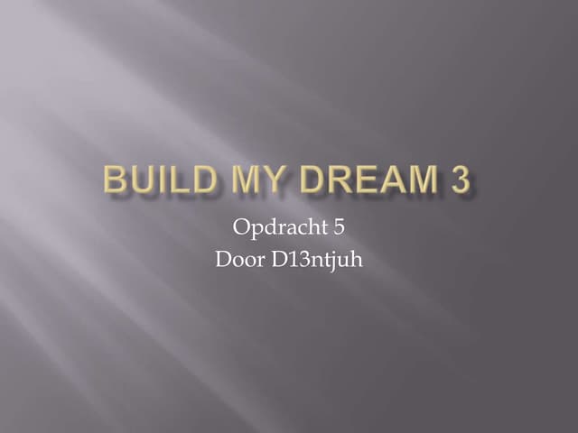 Bmd opdracht 5