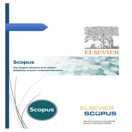 SCOPUS EXPLICACION CLARA Y PRECISA DE SU FUNCIONAMIENTO | PDF