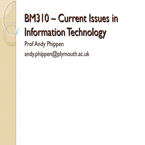 CMI End Point Assessment Presentation | PPTX