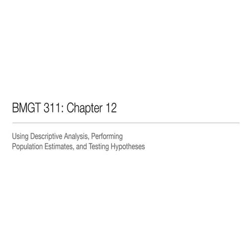Bmgt 311 chapter_12